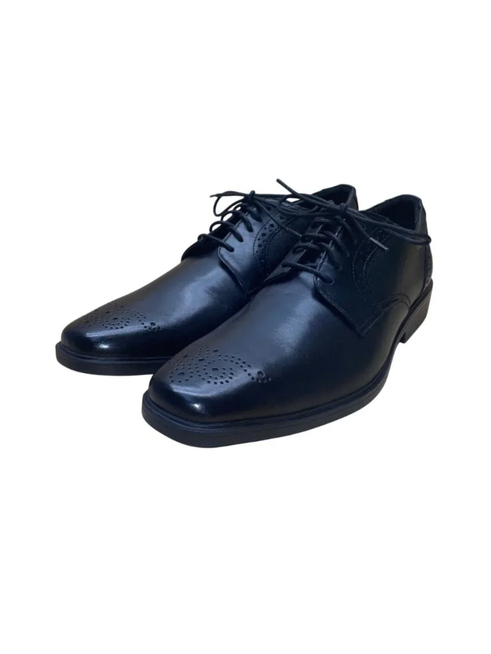 Clarks Collection Men’s Black Leather Extreme Comfort Oxford Shoes Size 11.5M